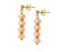 Pendientes Manu Bracelets and More Mujer Lumina in Acero Cristallo KR13G-AM